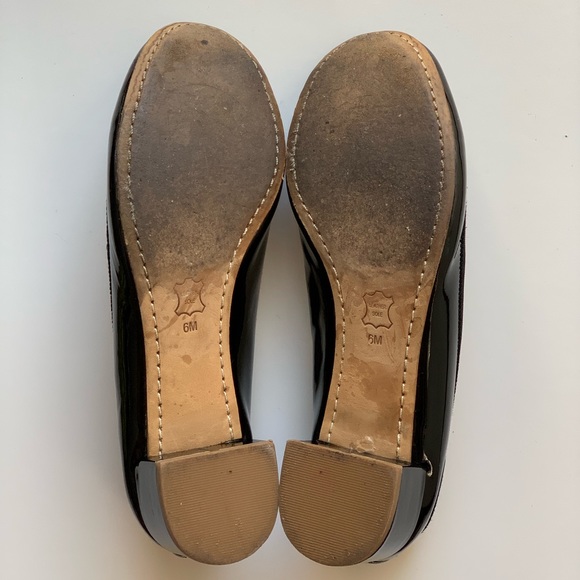 Tory Burch Chelsea Black Patent Pumps Heels sz 6M - Picture 5 of 6